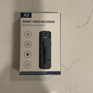A9 Smart Video Recorder Mini Camera with Clip - Multiple Functional Styles